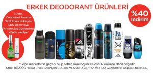 watsons babalar günü erkek deodorant indirimleri