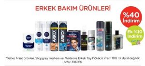 watsons babalar günü erkek bakım ürünleri indirimleri