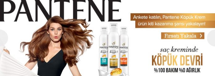 Pantene Köpük Krem ile Saçlarınızı Şımartın