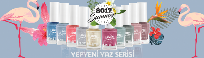 Pastel Summer 2017 Oje Serisi Rengarenk