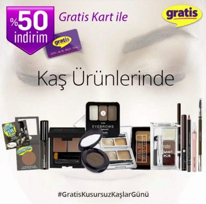 Gratis Kampanyası - Kusursuz Kaşlar Günü