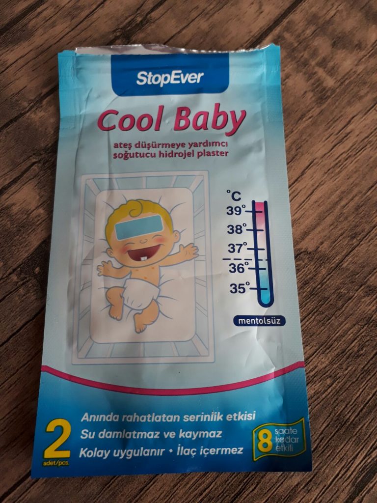 Cool Baby Ateş Düşürücü Bant Anne ve Bebek BiKullan